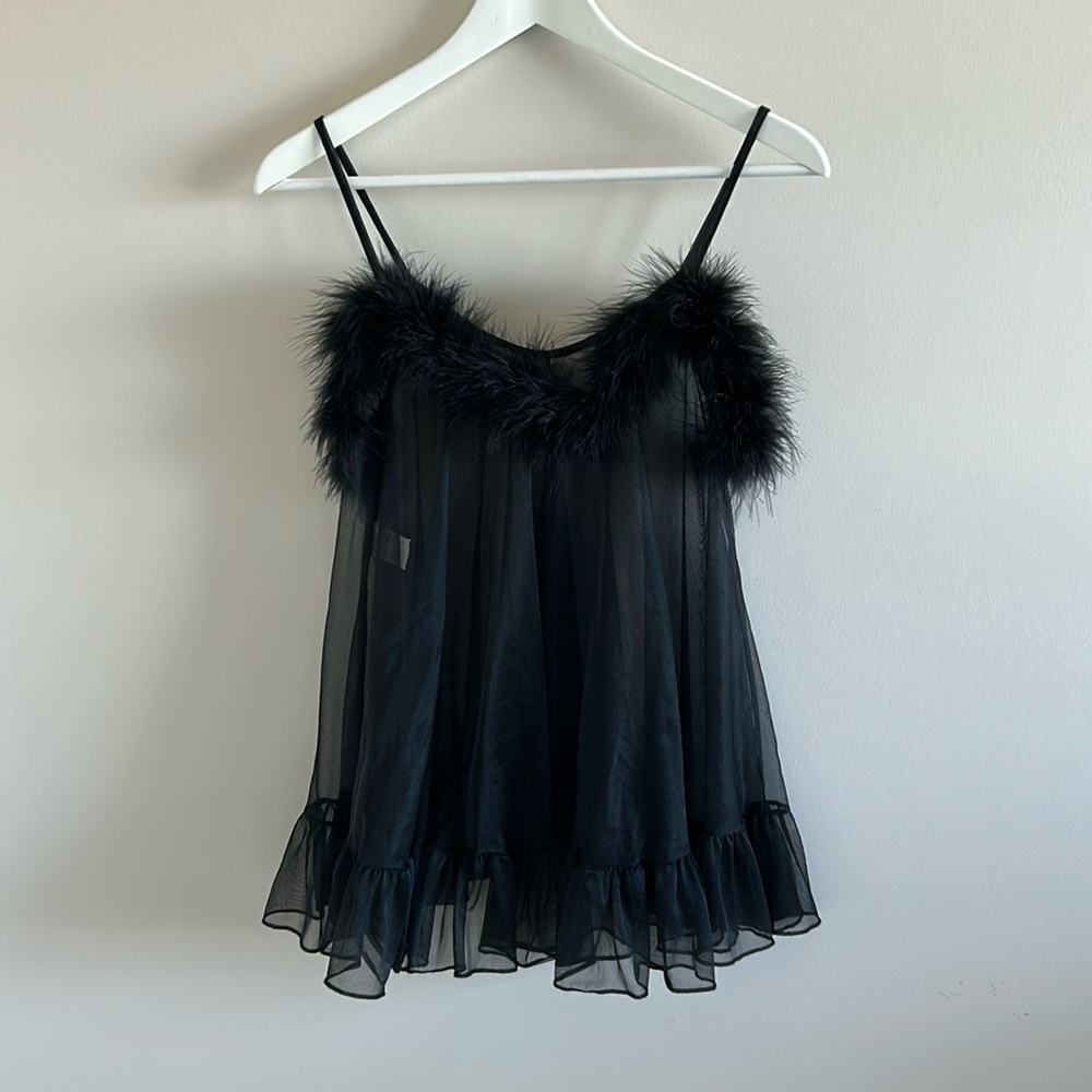 Vintage 1980s La Vie En Rose Babydoll Lingerie